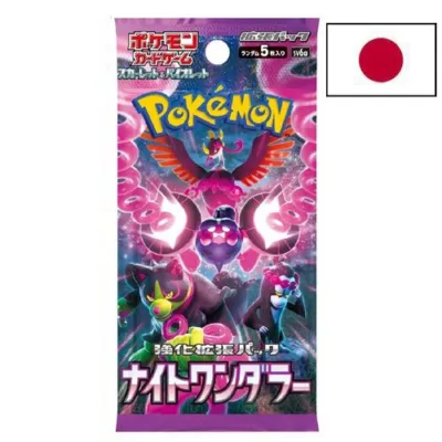 Pokémon Booster Night Wanderer (Scarlet & Violet) (5 Cartes) SV6a