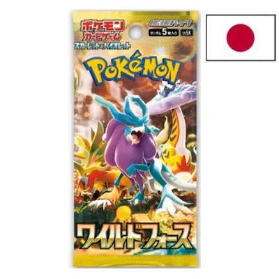 Pokémon Booster Wild Force (Scarlet & Violet) (5 Cartes) SV5K