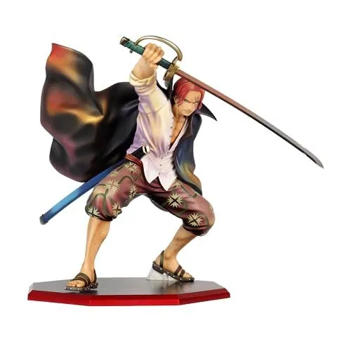 Figurine One Piece : "Red Haired" Shanks Playback Memories P.O.P. 21cm (Avec Boîte) occ