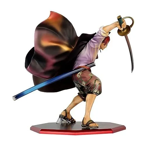 Figurine One Piece : "Red Haired" Shanks Playback Memories P.O.P. 21cm (Avec Boîte) occ – Image 2