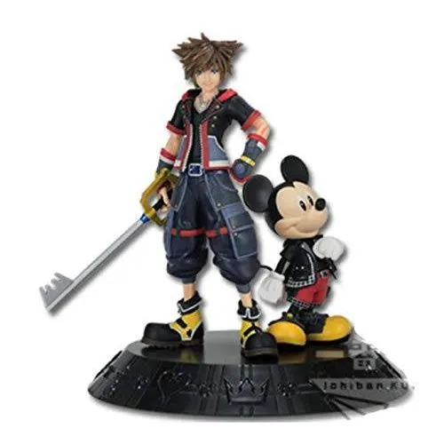 Figurine Kingdom Hearts : Sora & King Mickey (Ichiban Kuji A - Avec Boîte) occ