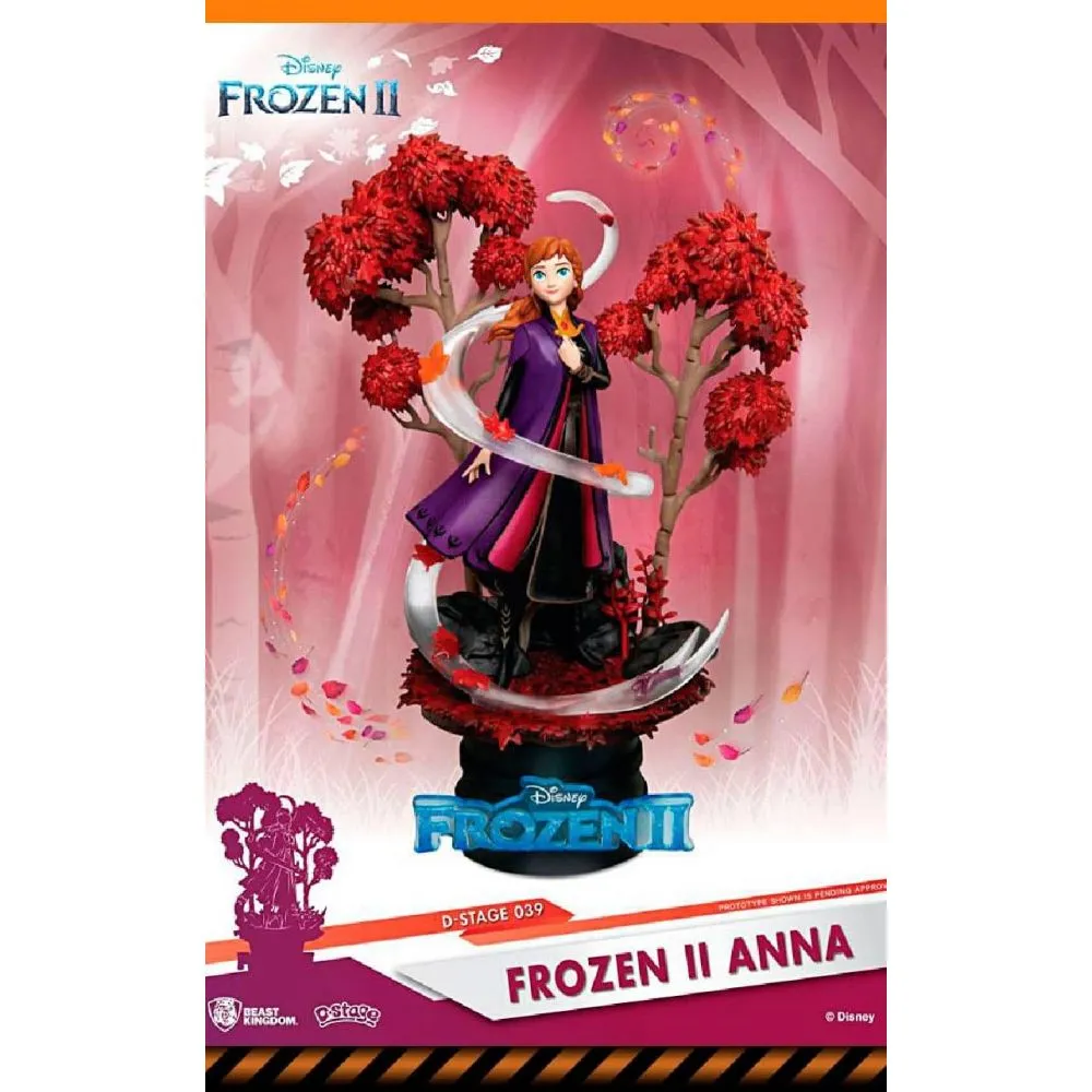 FIGURINE DISNEY : ANNA LA REINE DES NEIGES 2 DIORAMA 15CM