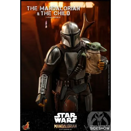 FIGURINE STAR WARS : THE MANDALORIAN & CHILD TMS014 1/6TH SCALE COLLECTIBLE FIGURE (HOT TOYS) OCC – Image 2