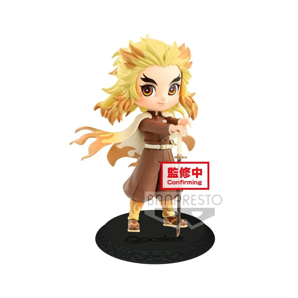 FIGURINE DEMON SLAYER : KYOJURO RENGOKU KIMETSU NO YAIBA Q POSKET VER.B 14CM