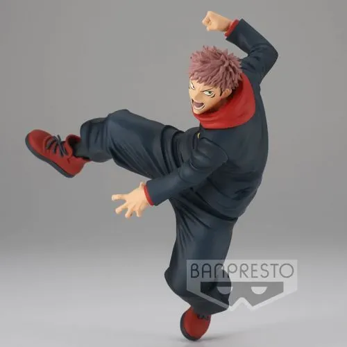 FIGURINE JUJUTSU KAISEN : YUJI ITADORI MAXIMATIC 18CM