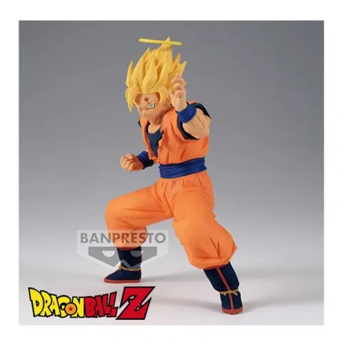 FIGURINE DRAGON BALL Z : SON GOKU SUPER SAIYAN 2 MATCH MAKERS (BANPRESTO) 14CM OCC