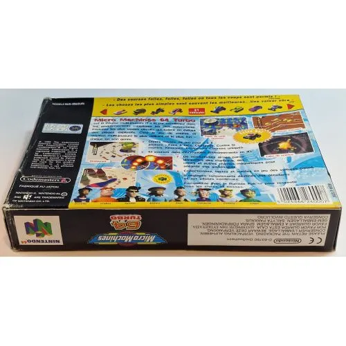 MICRO MACHINES 64 TURBO (AVEC BOITE ET NOTICE) (FRA) OCC – Image 4