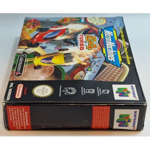 MICRO MACHINES 64 TURBO (AVEC BOITE ET NOTICE) (FRA) OCC – Image 5