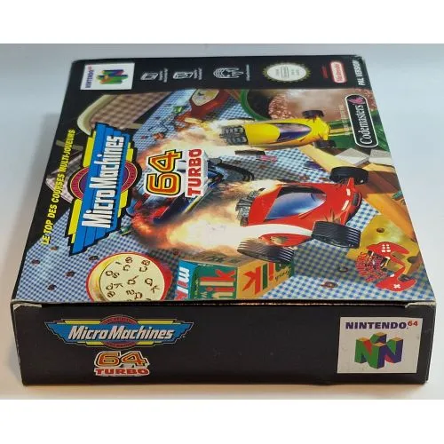 MICRO MACHINES 64 TURBO (AVEC BOITE ET NOTICE) (FRA) OCC – Image 6