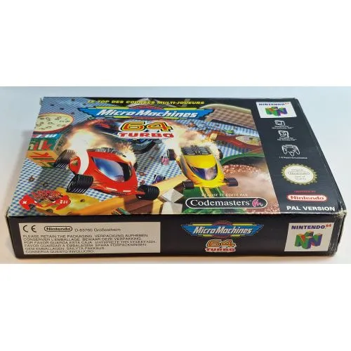 MICRO MACHINES 64 TURBO (AVEC BOITE ET NOTICE) (FRA) OCC – Image 7