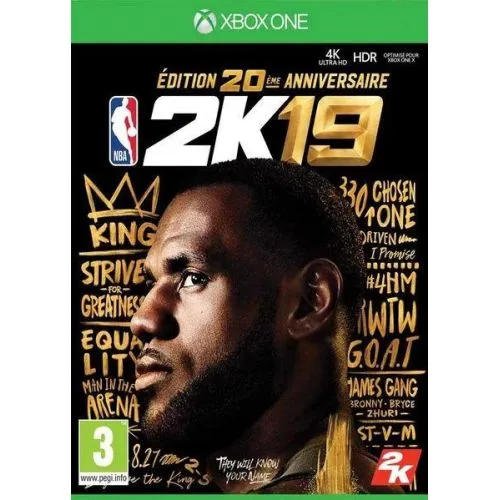 nba 2k19 Édition 20ème Anniversaire (neuf sous blister) (fra) occ