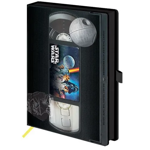 CARNET DE NOTES A5 PREMIUM : STAR WARS UN NOUVEL ESPOIR VHS OCC – Image 2