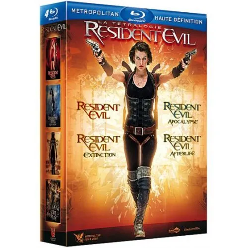 RESIDENT EVIL : LA TETRALOGIE (4BLURAY) OCC