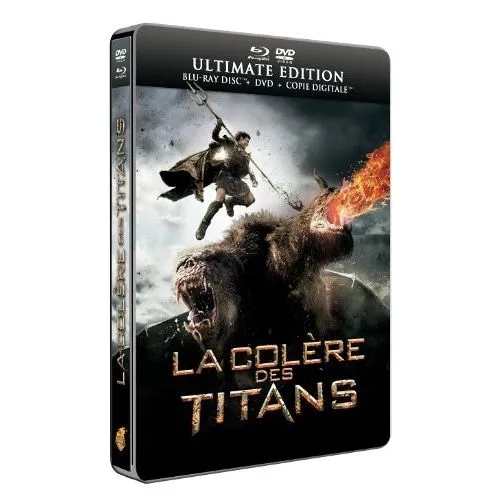 LA COLERE DES TITANS ULTIMATE EDITION (STEELBOOK) (BLURAY+DVD) OCC