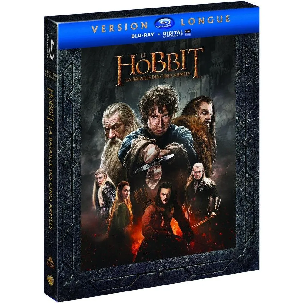 LE HOBBIT LA BATAILLE DES CINQ ARMEES VERSION LONGUE (3BLURAY) OCC