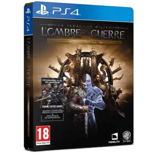 La Terre du Milieu : L'Ombre de la Guerre (Gold Edition Steelbook) (Fra) occ