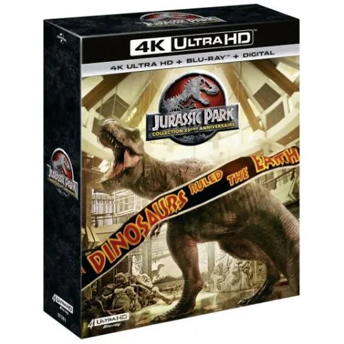 JURASSIC PARK COLLECTION 25EME ANNIVERSAIRE (4K+BLURAY) OCC