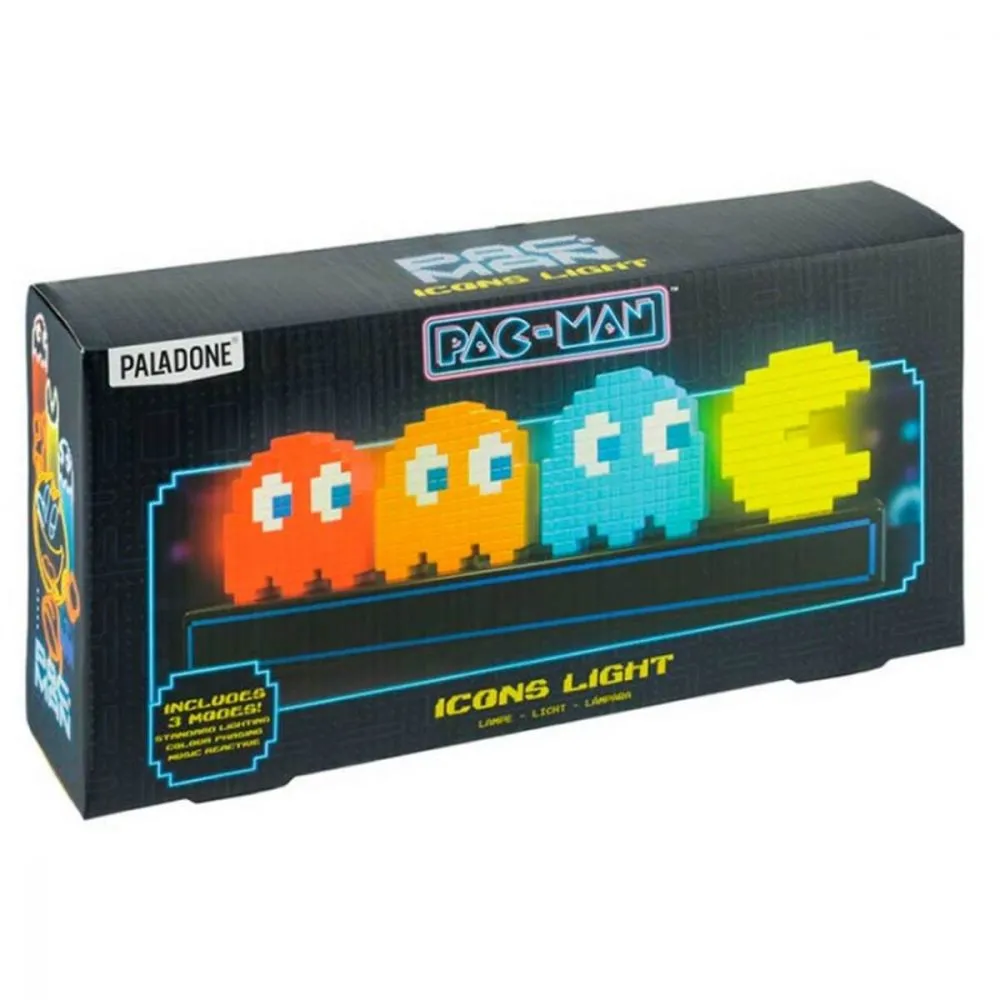 LAMPE PAC MAN AND GHOSTS LIGHT (PALADOME)