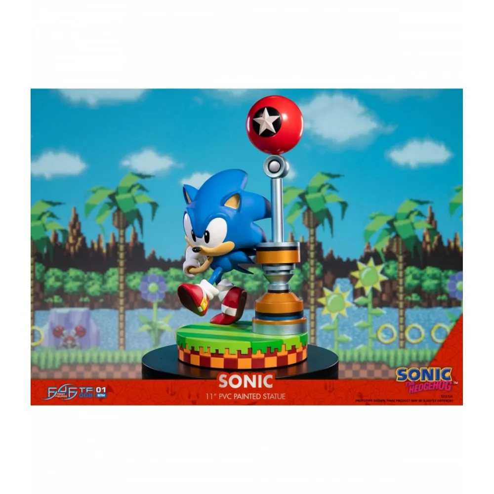 FIGURINE SONIC : SONIC THE HEDGEHOG (FIRST 4 FIGURES) 28CM