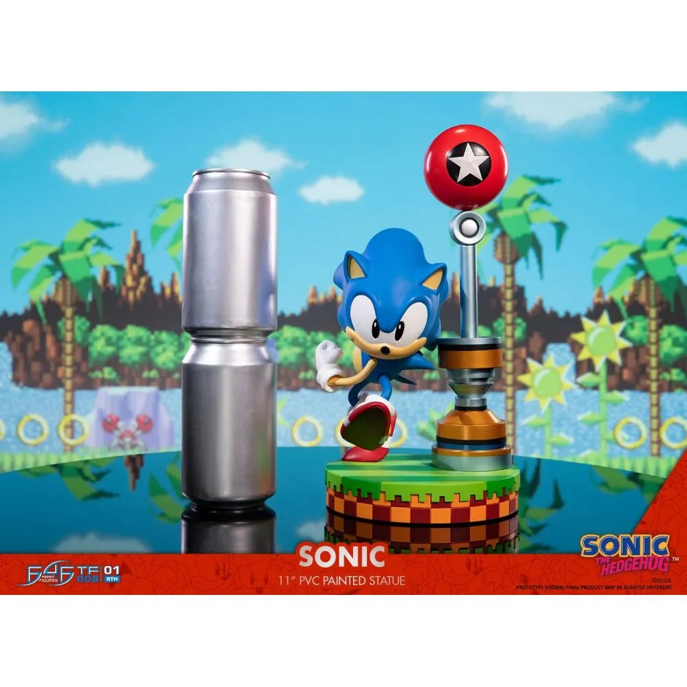 FIGURINE SONIC : SONIC THE HEDGEHOG (FIRST 4 FIGURES) 28CM – Image 2
