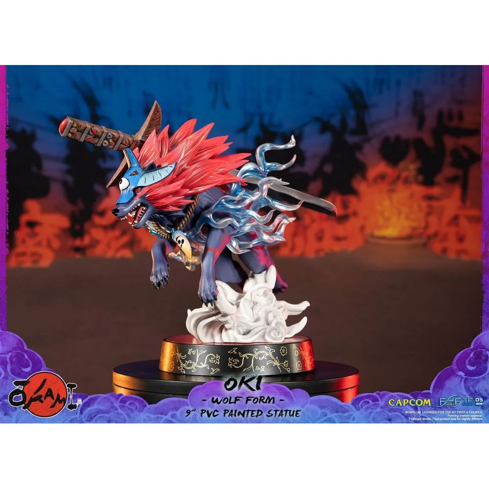 FIGURINE OKAMI OKI WOLF FORM STATUE (FIRST 4 FIGURES) – Image 2
