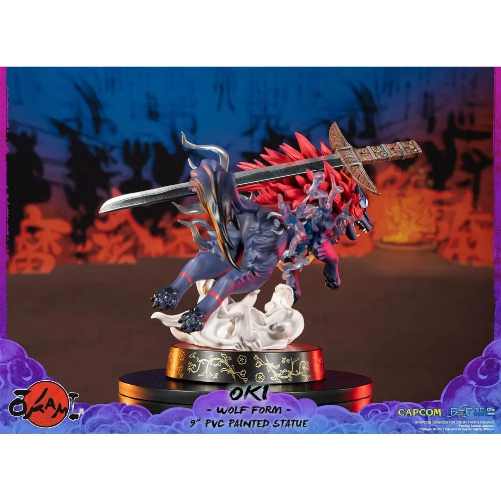FIGURINE OKAMI OKI WOLF FORM STATUE (FIRST 4 FIGURES) – Image 4