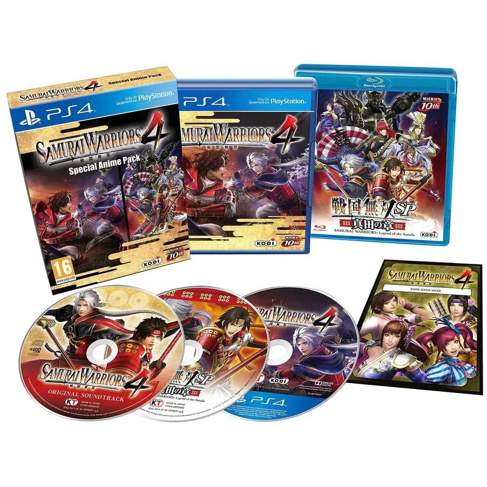 SAMURAI WARRIORS 4 SPECIAL ANIME PACK