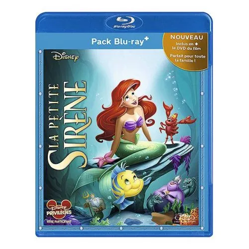 LA PETITE SIRENE (BLURAY+DVD) OCC