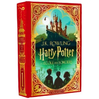 Harry Potter Tome 1 : Harry Potter A L'Ecole des Sorciers (GRAPHISME & ILLUSTRATION DE MINALIMA) occ