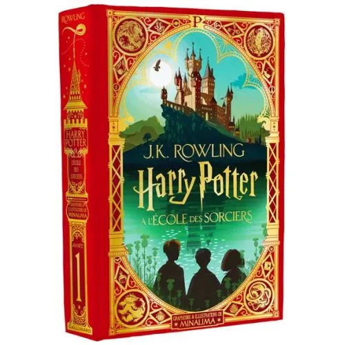 Harry Potter Tome 1 : Harry Potter A L'Ecole des Sorciers (GRAPHISME & ILLUSTRATION DE MINALIMA) occ
