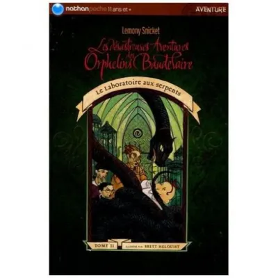 Les désastreuses aventures des Orphelins Baudelaire Tome 2 : Le Laboratoire aux serpents occ