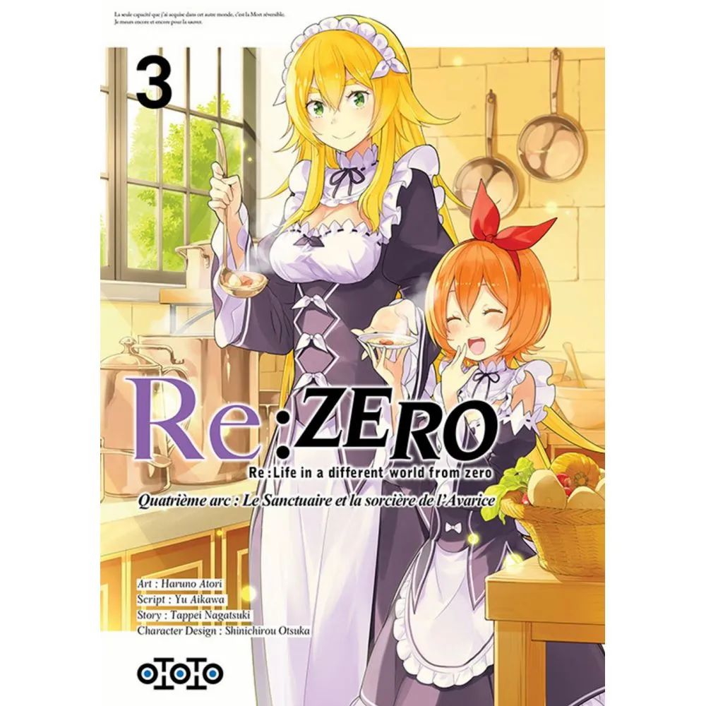 RE : ZERO ARC 4 TOME 3