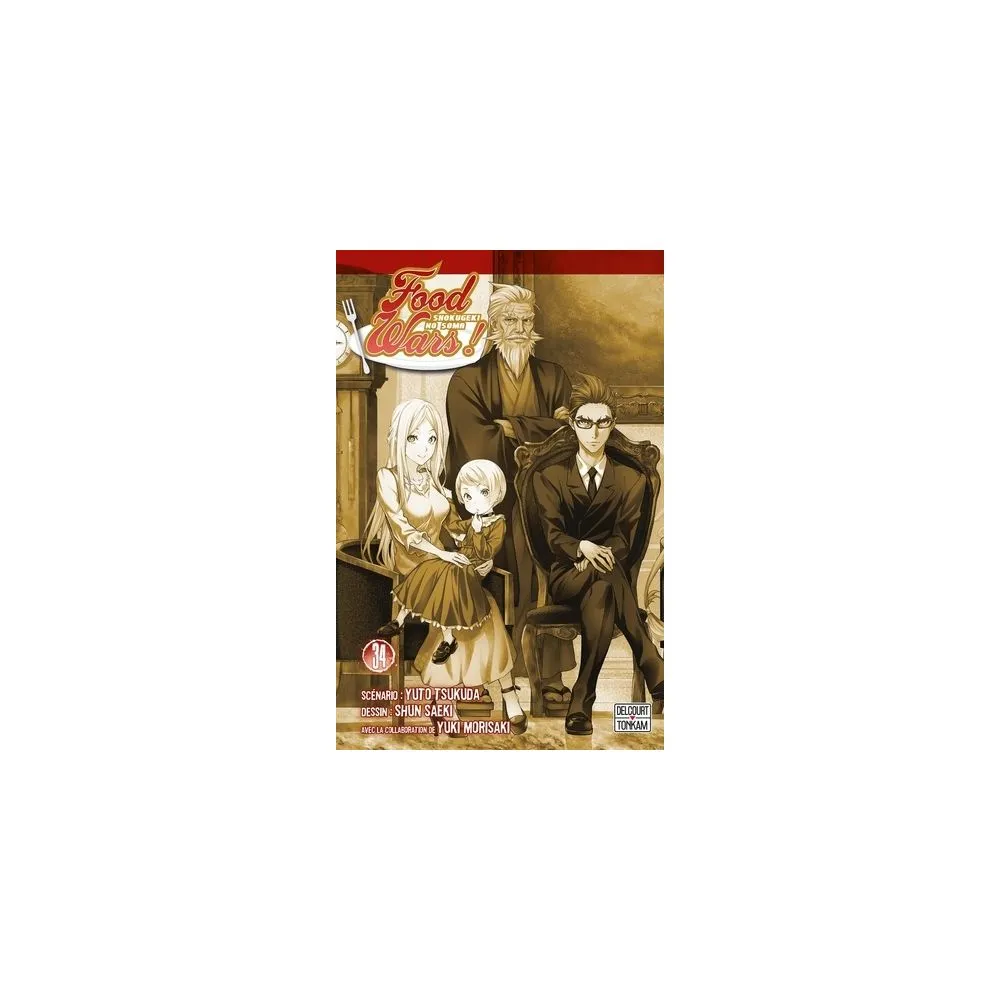 FOOD WARS TOME 34