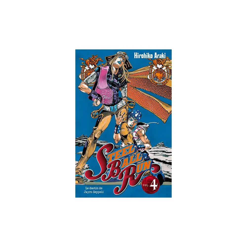 JOJO S BIZARRE ADVENTURE STEEL BALL RUN TOME 4