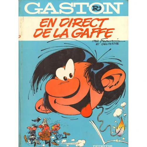 GASTON Tome 4 : EN DIRECT DE LA GAFFE OCC