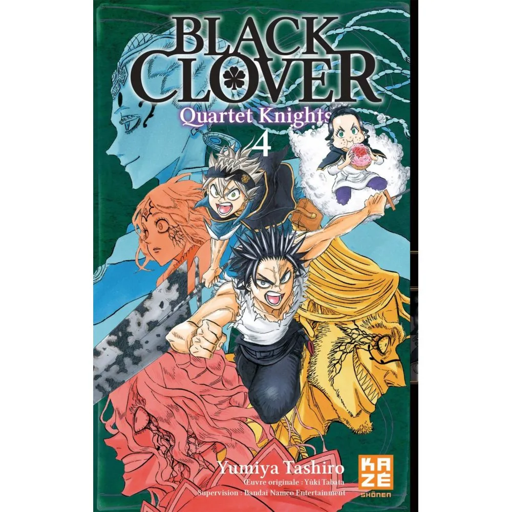 BLACK CLOVER QUARTET KNIGHT TOME 4